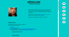 Desktop Screenshot of edroso.com